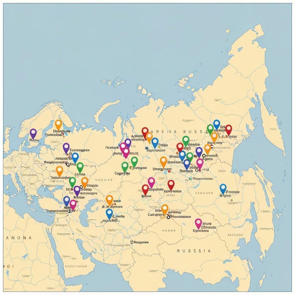 Карта офисов